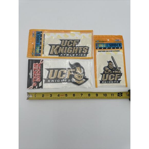 University of Central Florida Knights UCF 3-Piece Retro Decal Stickers - Picture 2 of 3